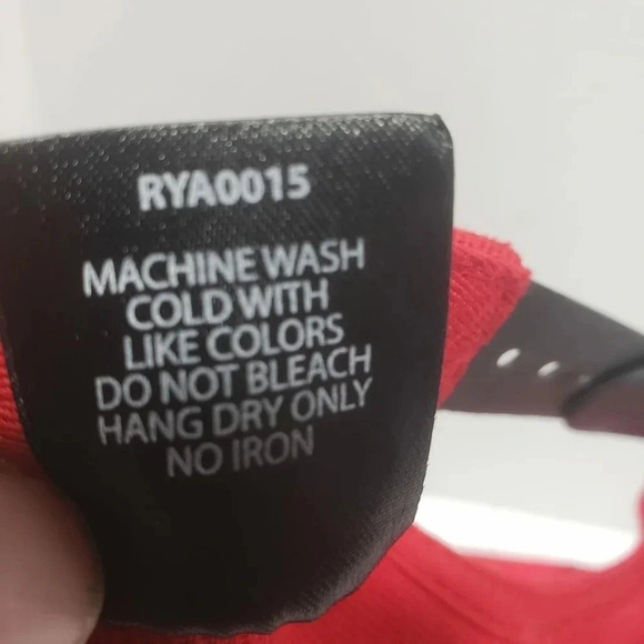 King/Ring of Fire Mens Red/Black Snapback  Hat. - Picture 6 of 6